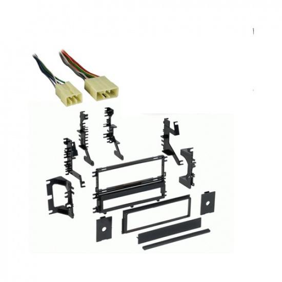 Fits Eagle Talon 1990-1994 Single DIN Stereo Harness Radio tall Dash Kit