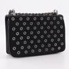PRADA ChainShoulder Shoulder Bag punching black Nylon Women Used