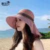 Summer Fashion Versatile Breathable Bucket Hat Large Brim Sun Hat Children Outdoor Cycling Shawl Neck Protection Sun Protection Cap