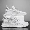 Sports Men's Shoes Summer Breathable Fly-woven Running Shoes Trendy Versatile Student Sports Shoes Soft Sole Lightweight Work Shoes
