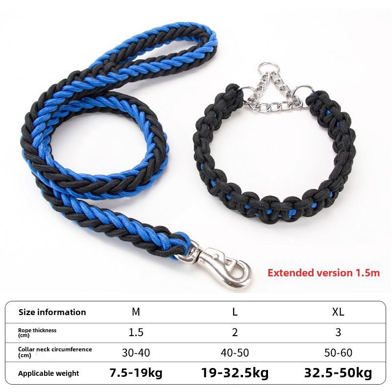 Grote Hond Twist Riem Hondenkettings Medium Grote Hond Golden Retriever Labrador P Ketting Hondenuitlaatlijn Huisdierbenodigdheden M