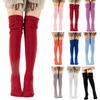 Europäische & Amerikanische Extra Lange Grob Gestrickte Woll Overknee-Socken für Damen - Frühlingswärme und Stil