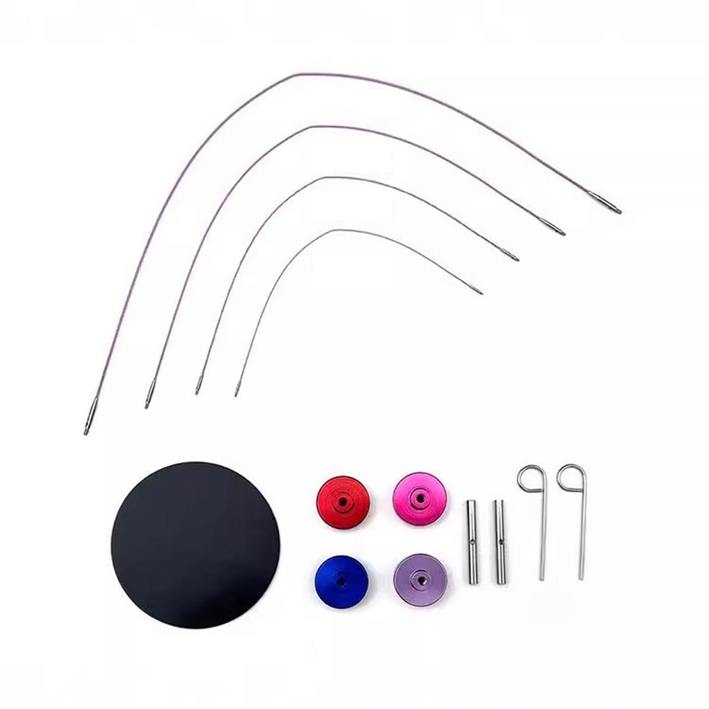 Interchangeable Circular Knitting Needle Tool Set for DIY Sweater Projects Interchangeable Knitting Needle for Crafting