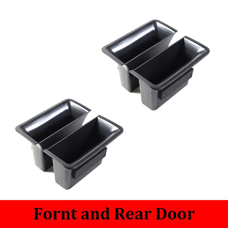 For Ford Escape/Kuga 2020-2026 ABS Car Door Side Storage Box Door Grab Handle Inserts Box Storage Organizer Tray Accessories