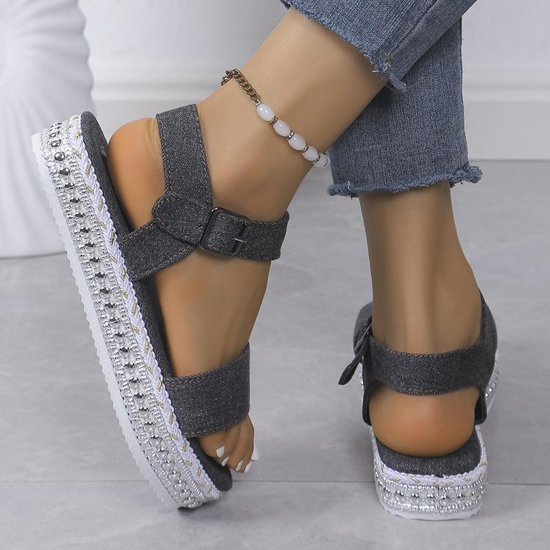 Weiche Leder Römersandalen Damen Sommer Neue Weiche Sohle Oberbekleidung Damen Keilschuhe Mode Lässig Designer Schuh Damen