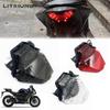 For Yamaha R3 R25 MT03 MT-03 MT07 MT-07 MT-25 FZ-07 Taillight Rear Tail Light Brake Light Turn Signals Integrated LED Stop Lamp