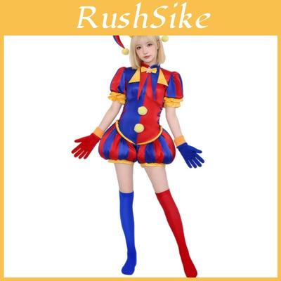 Das Erstaunliche Digitale Zirkus Pomni Cosplay Outfit Mit Streetstyle Design Für Kostümpartys