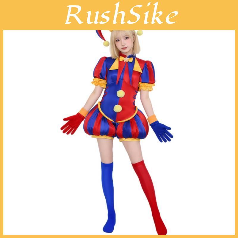 The Amazing Digital Circus Pomni Cosplay Outfit With Street Style Design For Costume Parties