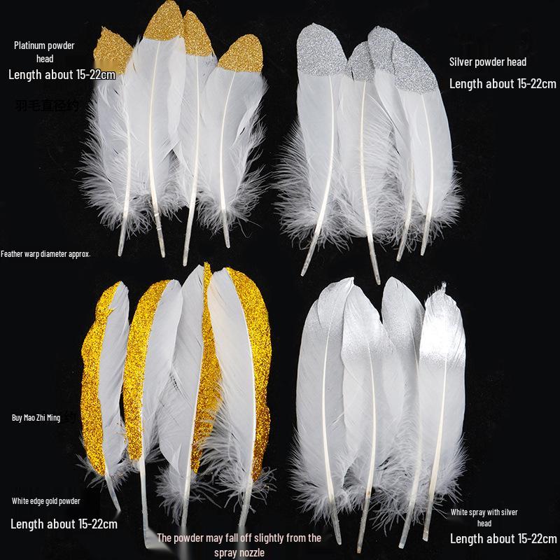White Feathers for DIY Handmade Clothing & Jewelry Accessories