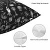 M Witch Pillow Cases Halloween Pumpkin Spooky Horror Cushion Cover Awesome Decorative Pillowcase For Car 40*40Cm