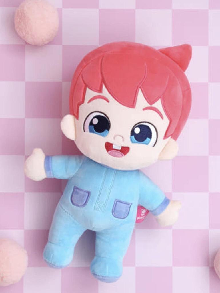 Pinkfong Genuine Bebefinn Plush Doll 30cm/12" Baby Shark Bebefinn