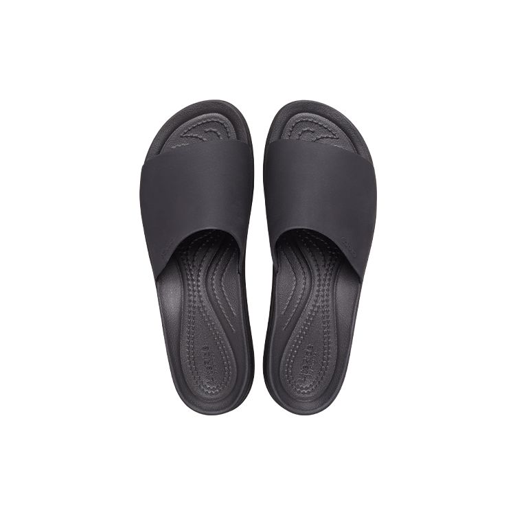 Crocs Brooklyn Slide Black (Womens) Women Sneakers 208728-001