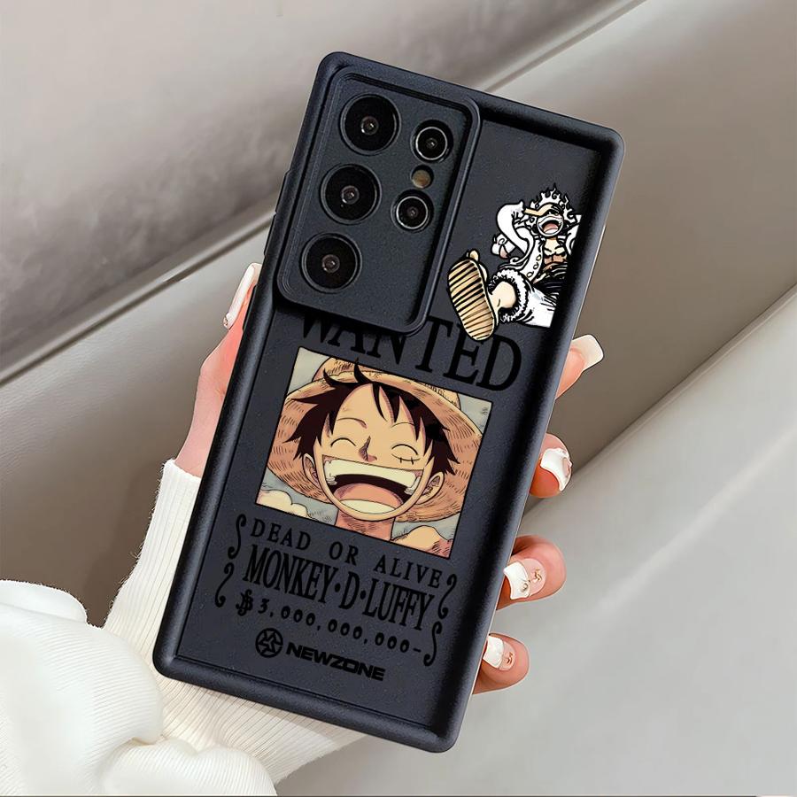 

Аниме Luffy Крутой Чехол One Piece для Samsung Galaxy S21 S24Ultra S25 Edge S22 S25 Ultra S20FE S24 Plus S23 FE Чехол для Телефона Galaxy S22+ 5G