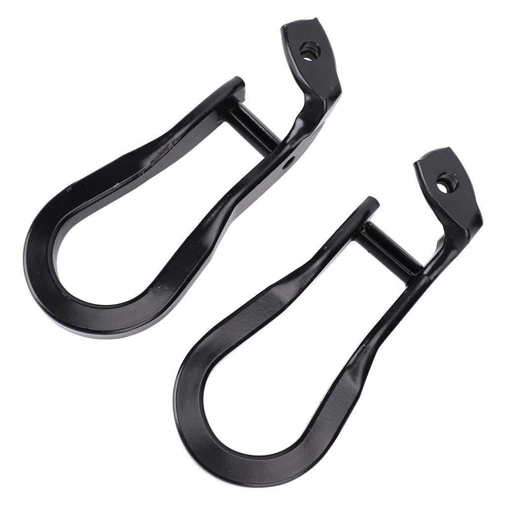 Pair of Tow Hooks 84072464 Heavy Duty Steel Secure Recovery Superior Strength Replacement for 2500HD 3500HD 2015 2019