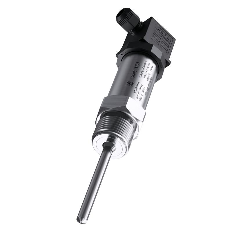 6mm Probe Diameter M20*1.5 PT100 Temperature Transducer Sensor RS485 4-20mA 0-10V 0-5V Temeprature Transmitter 0-500℃ Range