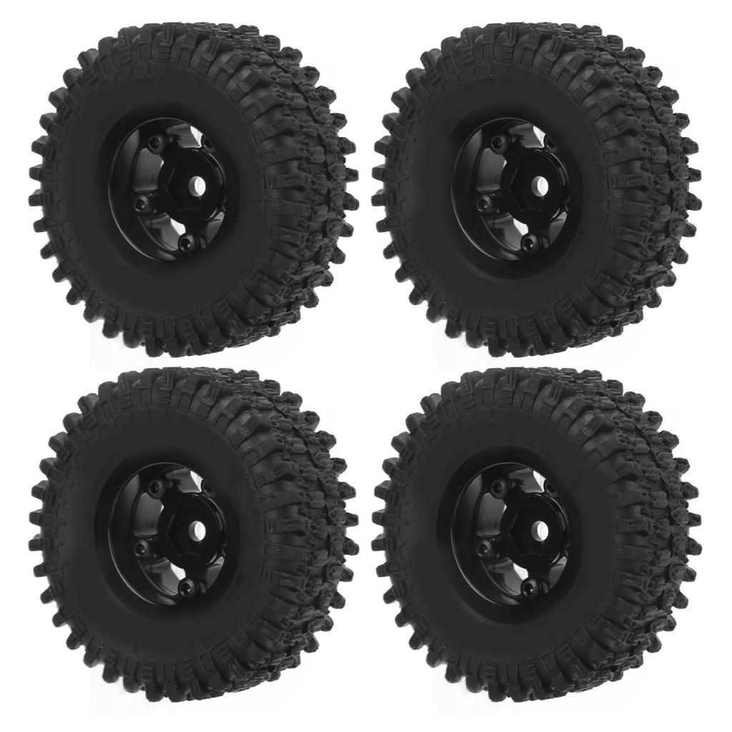 4pcs 1Celsius24 RC Climbing Tires 5 Claw Rock Climbing Tires for  Al SCX24  00002 for SCX24  00001 for SCX24  90081