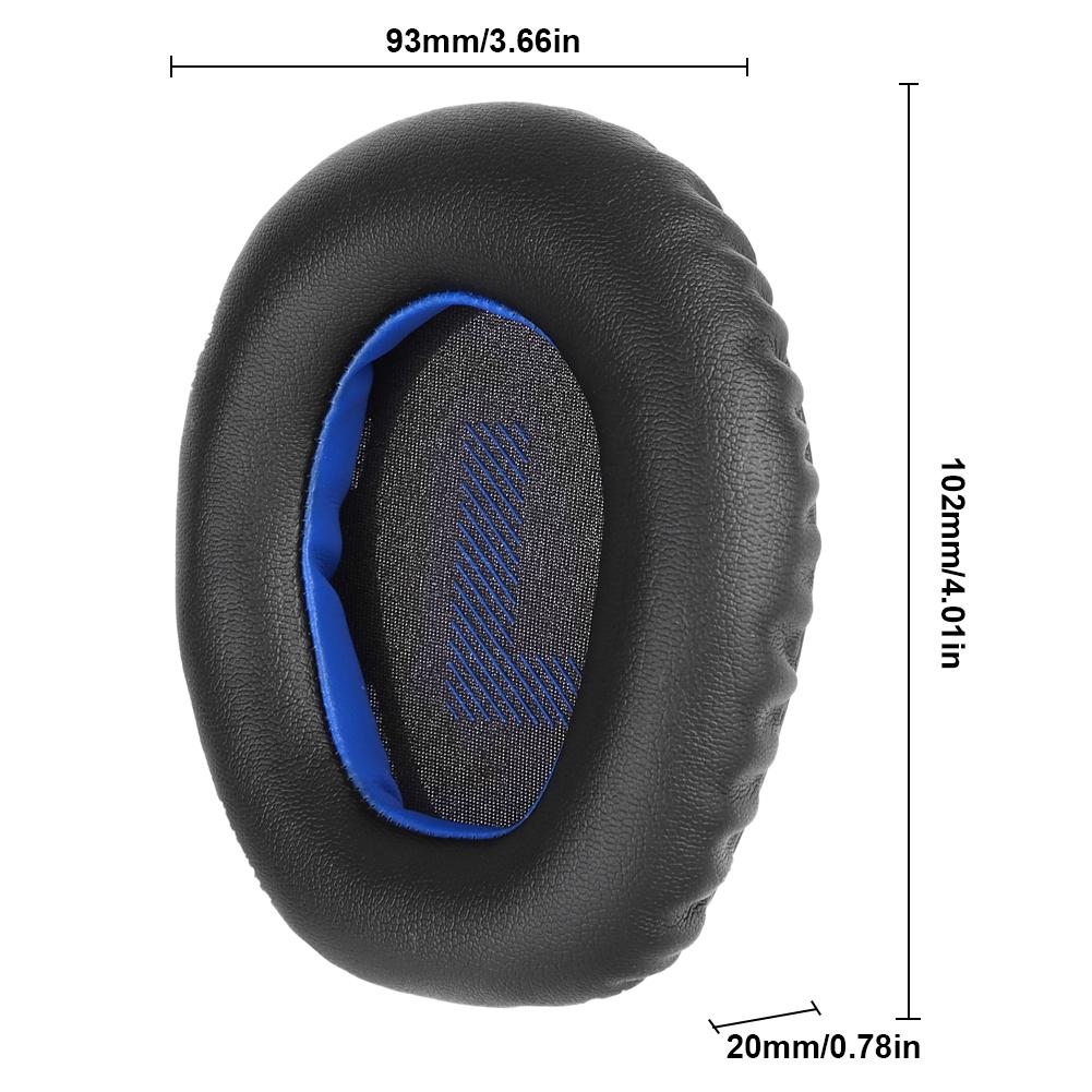 Earpads Earmuffs Memory Sponge Earpads Headbeam Replacement Soft Ear Pads Headbeam Cover for JBL Quantum 100/100X