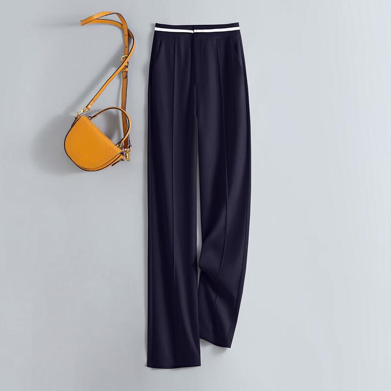 Mohan Yimei Contrast Waistband Casual Pants L