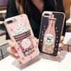 Unicorn Ice Cream Perfume Bottle Pattern Phone Cases For Iphone 6 6s 7 8 Plus
