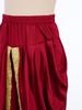 Kids Boys Halloween Dhoti Pants: Satin Indian Style Trousers with Elastic Waist, Draped Baggy Fit for Theme Party & Ball