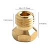 Brass Burner Nozzle Gas Injection Kit Diverse Applications Constructed From Solid Copper Brass Burner Nozzle Kit Engine Care