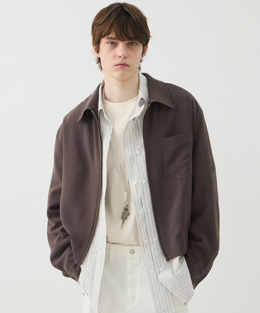 Winder Cinched Light Blouson - Brown