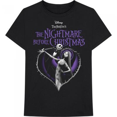 Nightmare Before Christmas T-shirt cuore unisex adulto