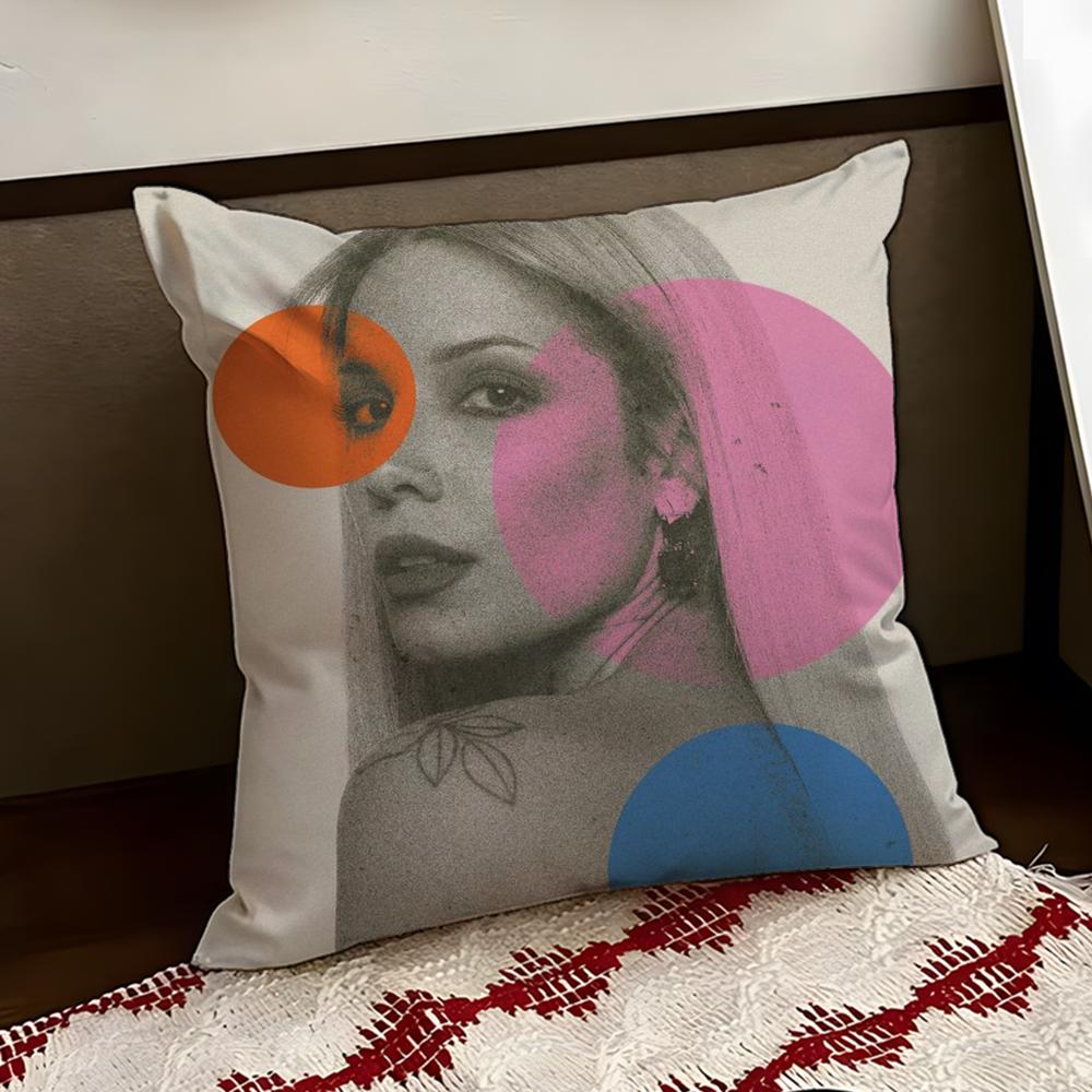 Singer HHalsey Cushion Cover Reversible Soft Durable Pillow Cover Home Car MultiScene Use for Daily Comfort