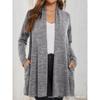 Women S Loose Lightweight Long Sleeve Cardigan With Pockets