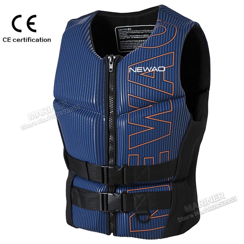 Impact Vest Wakesurf Comp Vest CE Approved Neoprene Life Jacket Wake Surfing But Great for All Other Watersports Activities