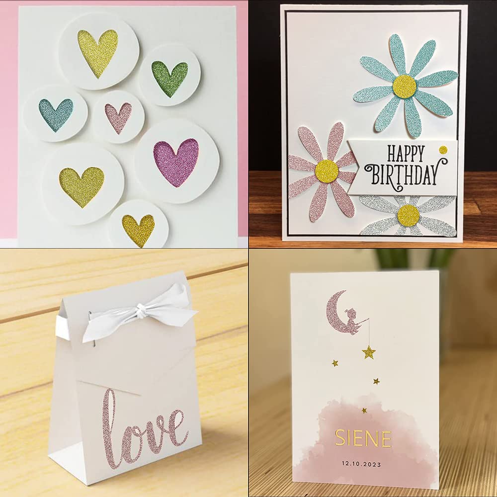 Glitter Sticker for Jumbo A4 Assorted Cut To Your Cheering Fan DIY 10 Sheets Sheets, Type, Fans, 10-Color Set, Size, Colors, Liking, Material, Crafts,