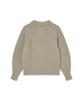 Aussel Curved Sleeve Pullover Beige