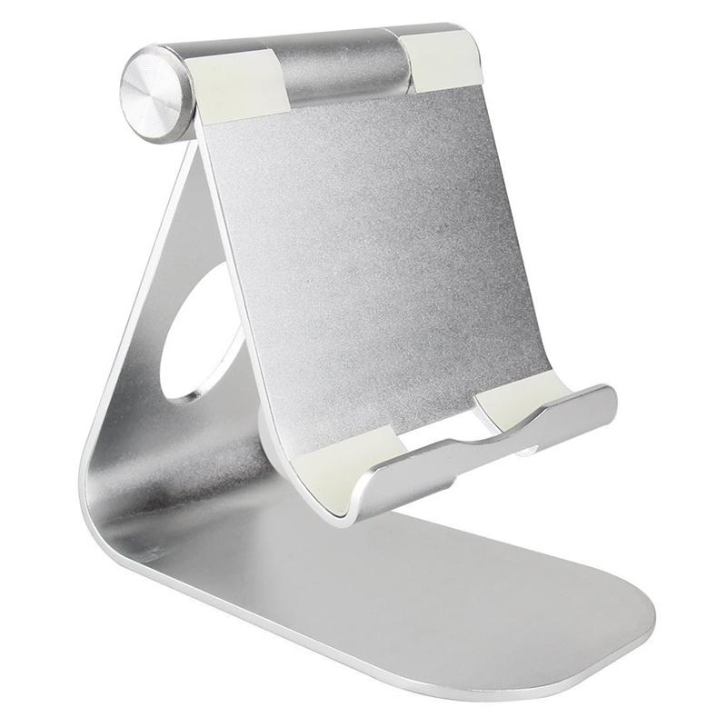 

TP1 Aluminum Alloy Adjustable Desktop Stand Phone Tablet Holder Grey
