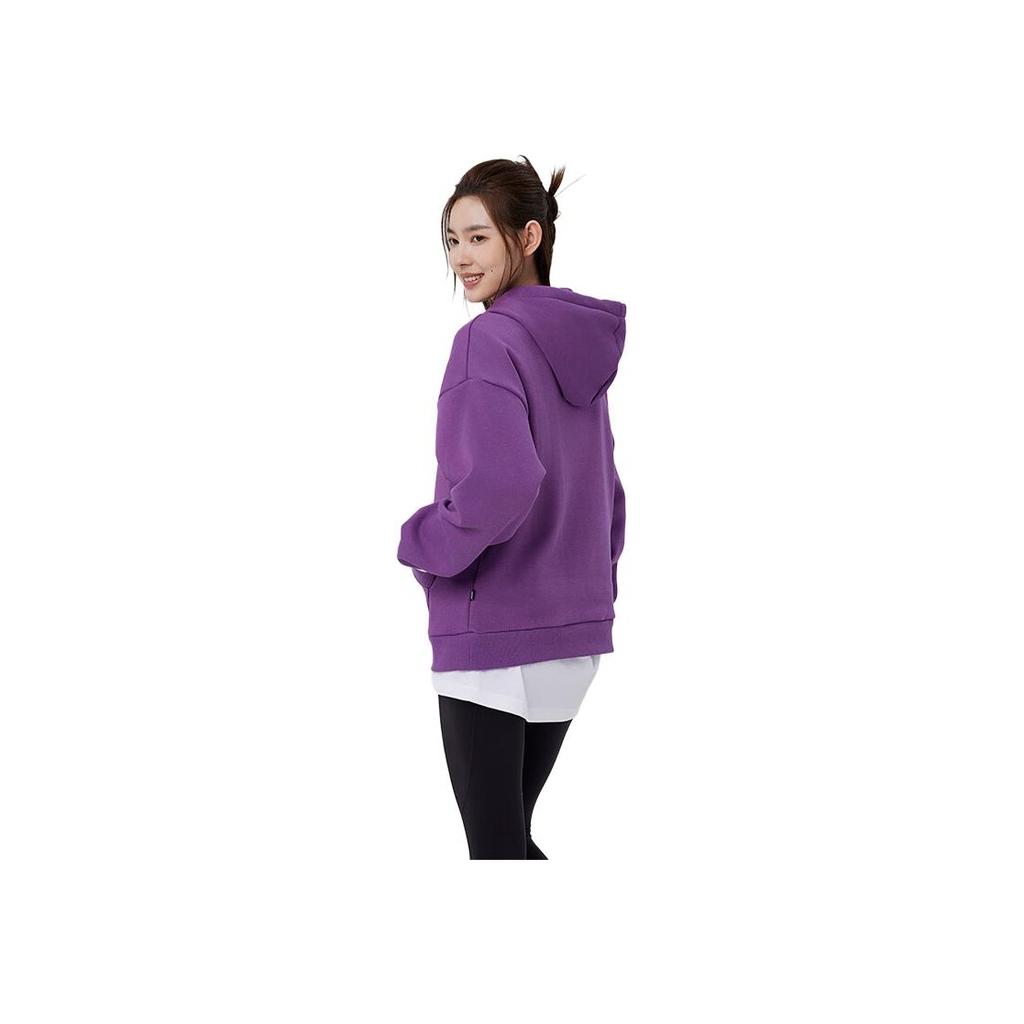 Puma Varsity 2.0 Hoodie Casual Pullover Long Sleeve Sweatshirt Women hoodies Purple 686189-49