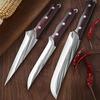 4Cr15Mov Stainless Steel Forged Knife Meat Cleaver Boning Knife Hunting Camping Fishing Survival Kitchen Chef Knife