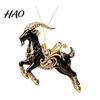 Festive Party Supplies for Christmas Black Goat Tree Hanging Ornament, 2D Acrylic Winter Wonderland Favors Pendant, Decorative Car Accessory