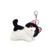 Cartoon Cat Plush Pendant Decoration Stuffed Doll Keychain Cute Bag Charm Doll Plush Boys & Girls Birthday Gift