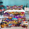 3PCS Brawl Game Bedding Set,Including 1pc Duvet Cover And 2pcs Pillowcases Perfect for Bedroom, Dormitory, Large size Fan Christmas gift