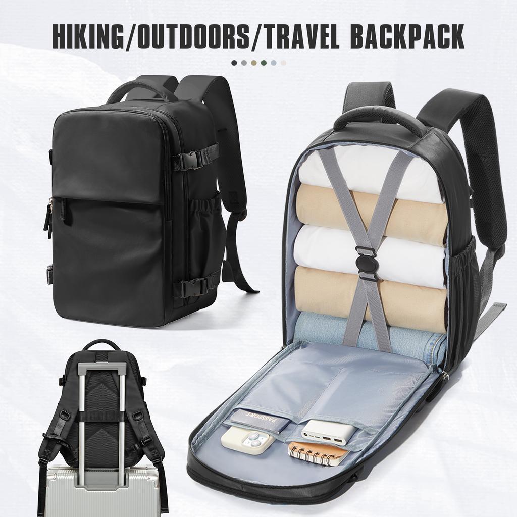 Kabine Flugzeug Reise Rucksack 40x30x20, Handgepäck Kabinenrucksack Wizzair 40x30x20 Handgepäck Herren Damen 15,6 Zoll Laptoptaschen