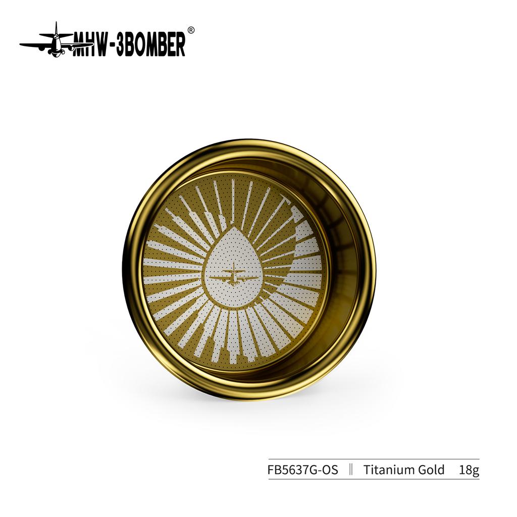 MHW-3BOMBER JusBean Filter Basket Stainless Steel Coffee Filter Basket compatible with 58mm Espresso Portafilter Coffee Tool