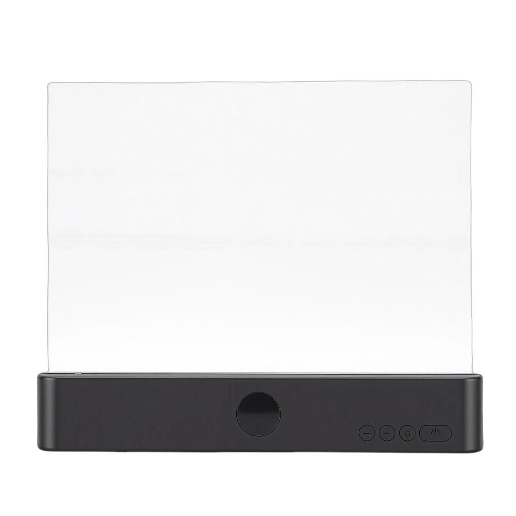 2 in 1 Flat Book Light LED Night Light USB Rechargeable Adjustable Brightness Reading Panel Plate Lamp for Dormitory