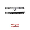 RCGOFOLLOW Aluminum Alloy Slider Side Side Collision Pedals Durable Rc Side Collision Pedals For 1/7 Rc Side Collision Pedals 6S