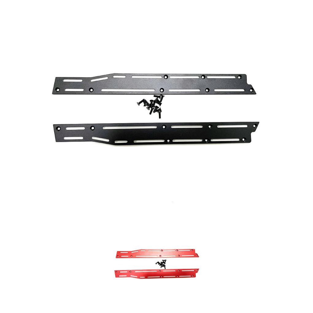 RCGOFOLLOW Aluminum Alloy Slider Side Side Collision Pedals Durable Rc Side Collision Pedals For 1/7 Rc Side Collision Pedals 6S