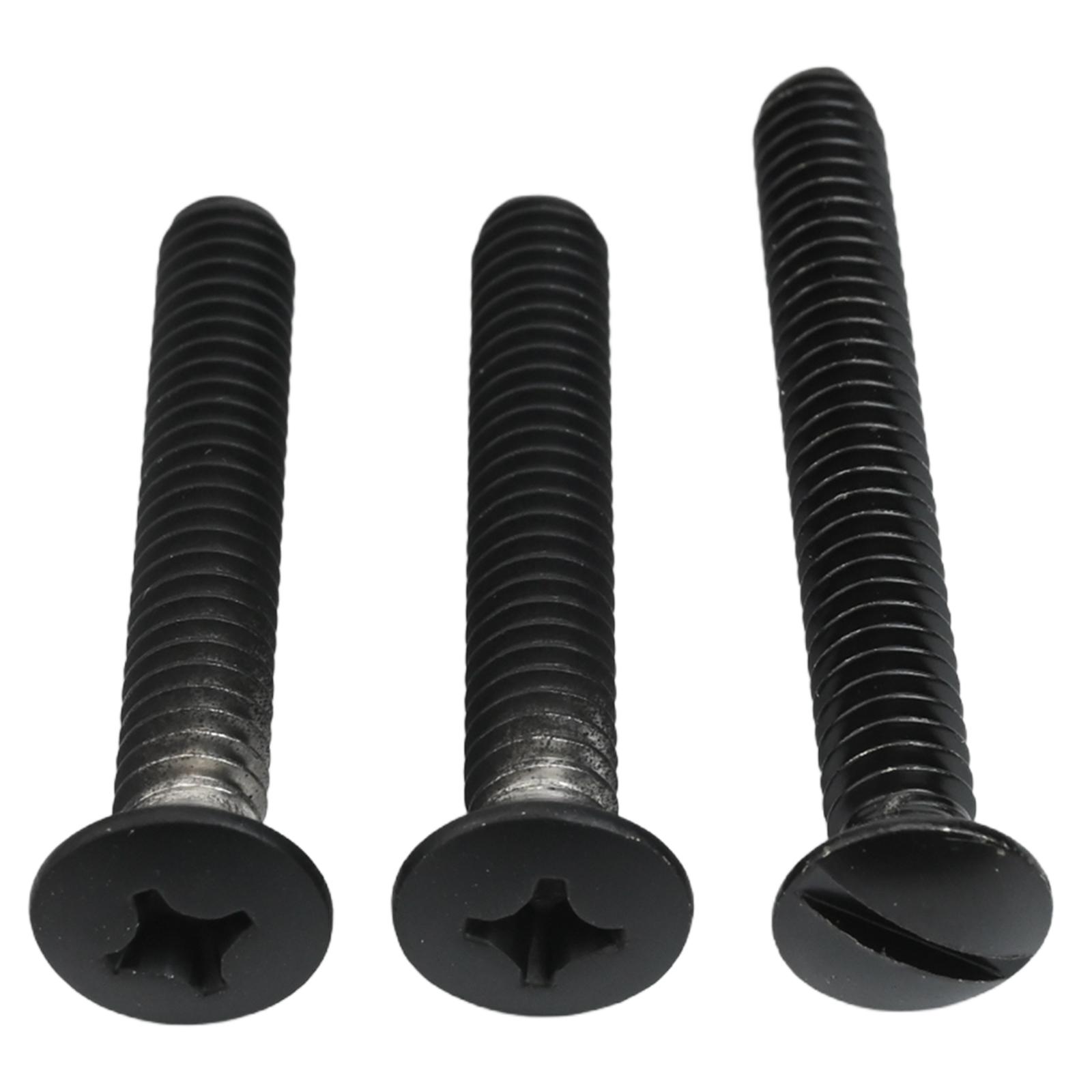 

Bathtub Drain Overflow Assembly Kit Includes Face Plate and Essential Screws Black