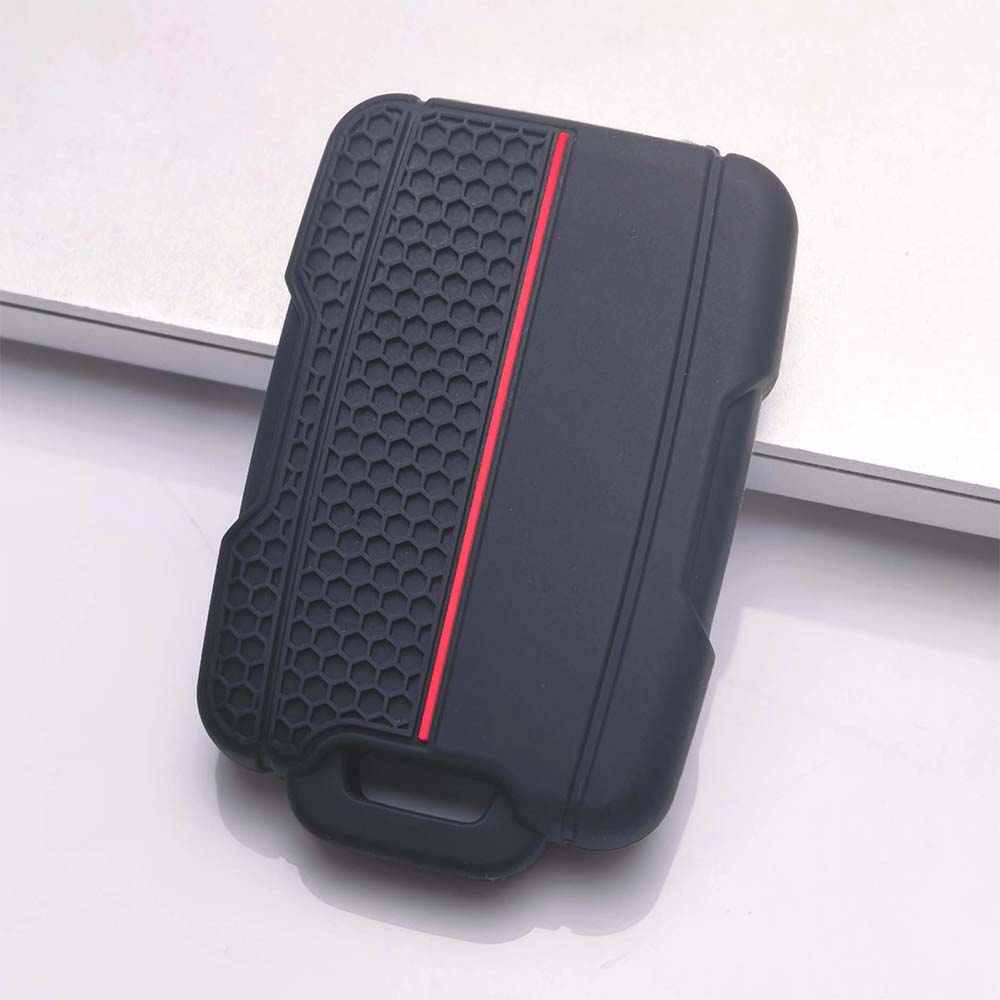 Key Fob Cover for Chevrolet 1500 Silverado 2500HD 3500HD Sierra Anti-Scratch Guard Shockproof Protection Soft Grip Texture Responsive Button Touch