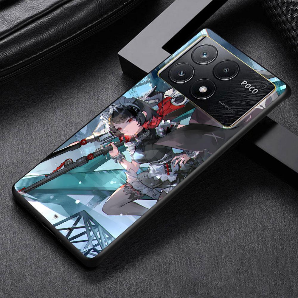 Zenless Zone Zero ZZZ Case for Xiaomi Poco X6 X3 NFC M5s X5 F3 M4 M3 Pro Black Silicone Soft Phone Cover Coque