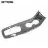 For Toyota Corolla -  Carbon Fiber Center Console Gear Shift Box Cover Trim Water Cup Holder Interior Accessories