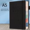 1Pc New Year of 2026 Hardcover Leather Notepad 400 Pages Daily Monthly Planner For Daily Scheduling and Plan