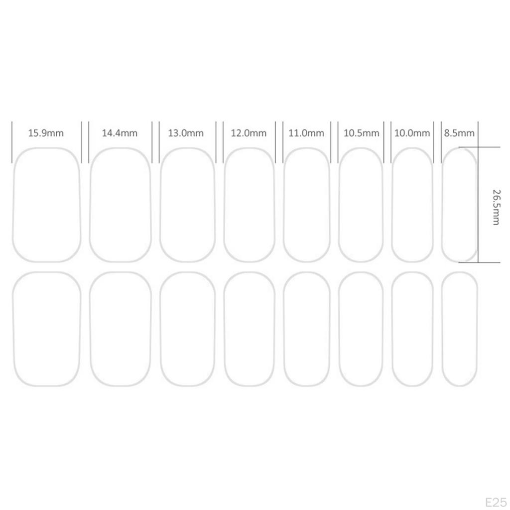 Nagelaufkleber Aufkleber Modische Zehennagellack Dekoration DIY Einfache Anwendung Kunst