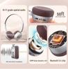 AKZ 810 Retro Maillard Style Wireless Bluetooth ANC Headphones